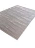 basis grey and black viscose hand loom Rug - FoldShot basis grey and black viscose hand loom Rug - FoldShot